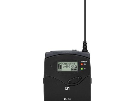 Sennheiser EK 100 G4 Wireless Camera-Mount Receiver G: (566 to 608 MHz) (EK100G4G) Fashion