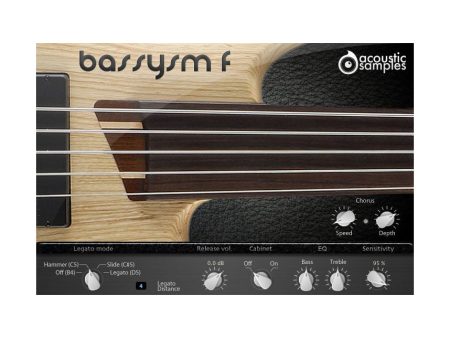 Acousticsamples Bassysm-F Virtual Instrument Online Sale