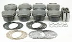 Mahle MS Piston Set SBF 302ci 3.630in Bore 3.65in Stroke 5.933in Rod .866 Pin 10cc 12:5 CR Set of 8 Fashion