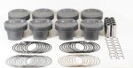 Mahle MS Piston Set 408ci 4.030in Bore 4in Stroke 6.250in Rod .927 Pin -6.5cc 9.5 CR - Set of 8 Online now