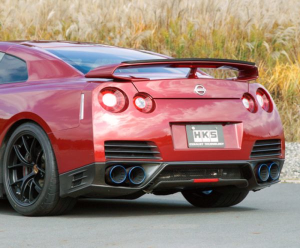 HKS RACING MUFFLER R35 GT-R w  SILENCER Online now