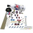 Nitrous Express Pro-Shk Gas 2 Fuel 1 Supershark Solenoid Nitrous Kit (200-600HP) w 15lb Bottle Online Hot Sale