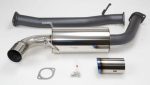 HKS RX8 75mm Single TI-tip Hi Power Cat-back Exhaust Hot on Sale