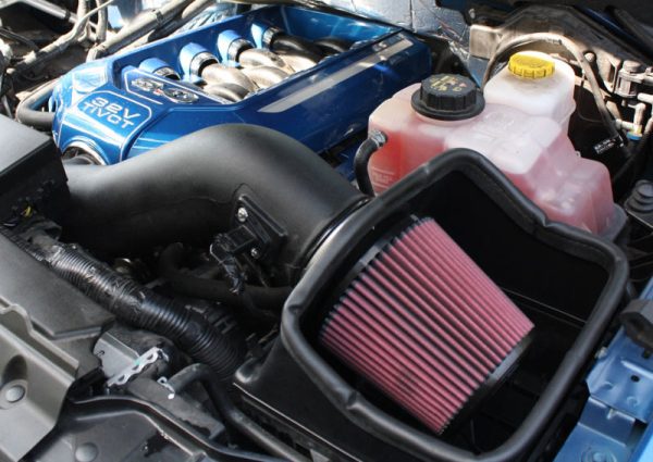 JLT 11-14 Ford F-150 5.0L Black Textured Cold Air Intake Kit w Red Filter - Tune Req Online now