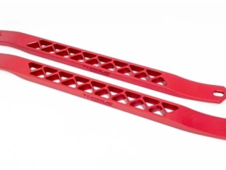 Torque Solution Billet Strut Cross Braces (Red) Toyota GR Supra MKV A90   A91 Online