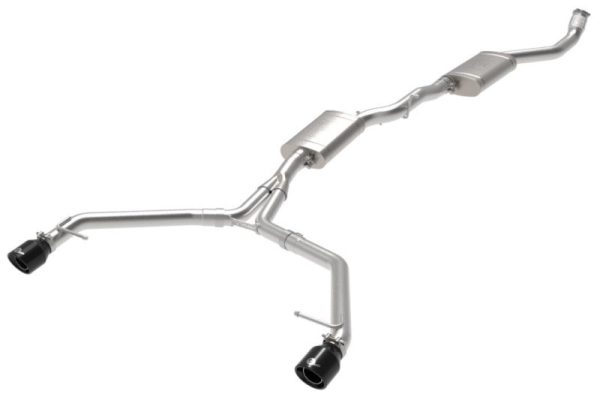 afe MACH Force-Xp 13-16 Audi Allroad L4 SS Cat-Back Exhaust w Black Tips Fashion