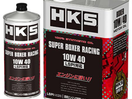 HKS SUPER BOXER RACING OIL 10W-40 4L Sale