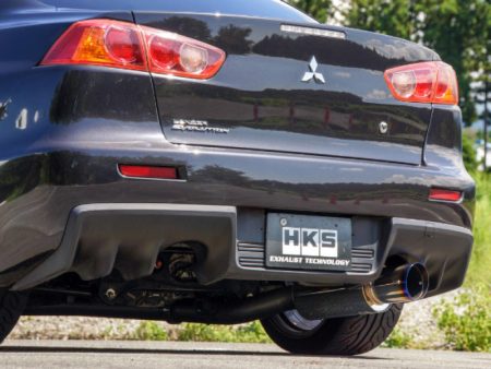 HKS RACING MUFFLER LANCER EVO-X USA Online Sale