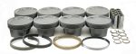 Mahle MS Piston Set Ford 514ci 4.44in Bore 4.150in Stroke 6.7in Rod 0.990 Pin -28cc 9.9CR - Set of 8 Discount