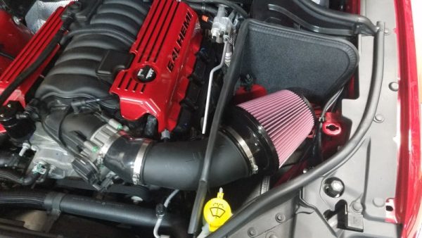 JLT 12-20 Jeep Grand Cherokee SRT8 6.4L Black Tex CAI Kit w Red Filter (12-20 CARB Exempt) Online Hot Sale