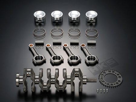 HKS 08-10 EVO X 4B11 Stroker Kit w  Forged Pistons Crank & I-Beam Conrods Sale