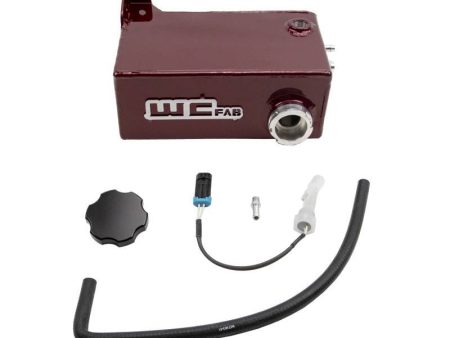 Wehrli 11-16 Chevrolet 6.6L LML Duramax OEM Placement Coolant Tank Kit - Bengal Red Discount