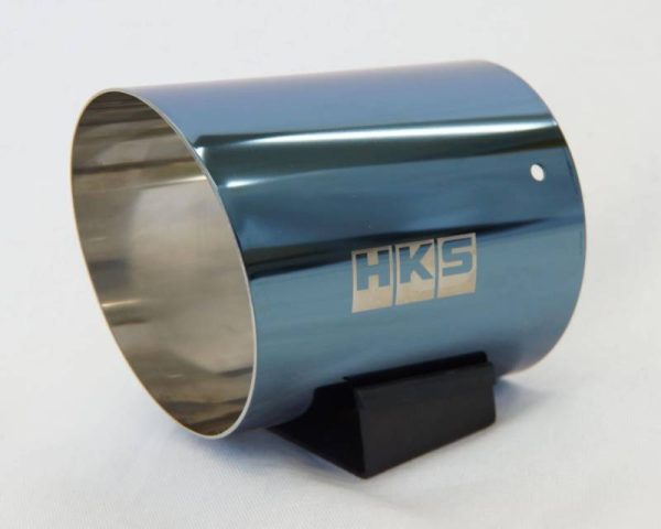 HKS Hi-Power SPEC-L Tail Tip Cover 94mm 118A-L Blue-SUS Tip Hot on Sale