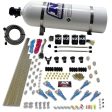 Nitrous Express Pro-Shk Gas 4 Solenoids Nitrous Kit (200-600HP) w 15lb Bottle Supply