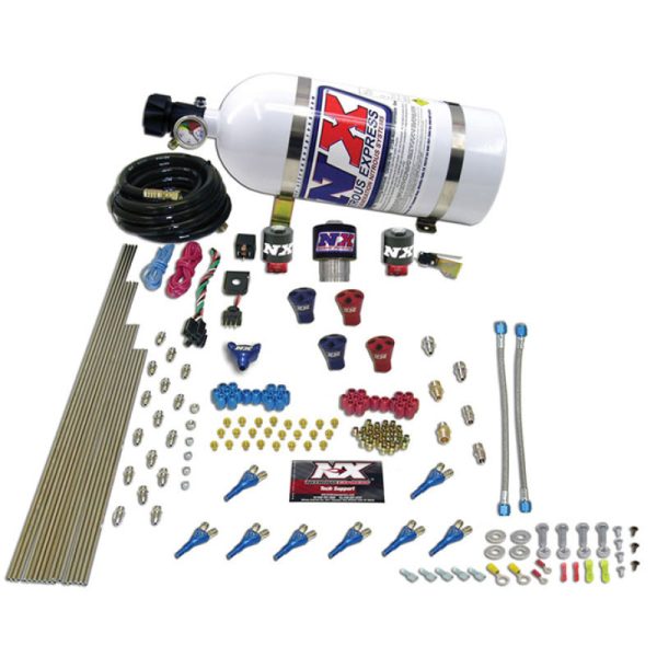 Nitrous Express Pro-Shk Gas Nitrous Kit (200-600HP) w Composite Bottle on Sale